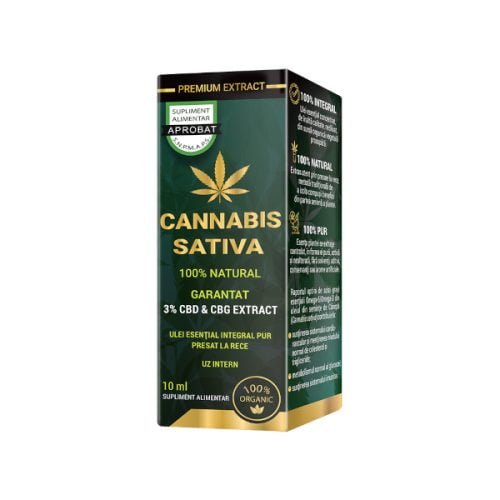 CANNABIS SATIVA Ulei De Canabis Pur - imagine 2