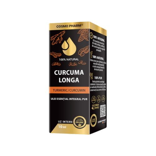 Ulei Esential de Turmeric / Curcumin CURCUMA LONGA - imagine 2