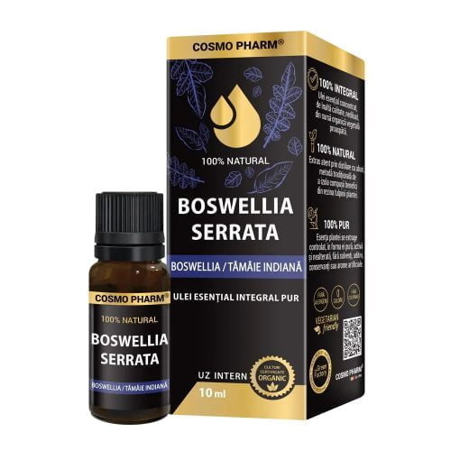 BOSWELLIA SERRATA: Ulei Esential de Tamaie Indiana