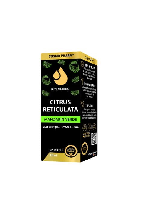 Ulei de MANDARIN VERDE - <em>Citrus Reticulata</em> - imagine 2
