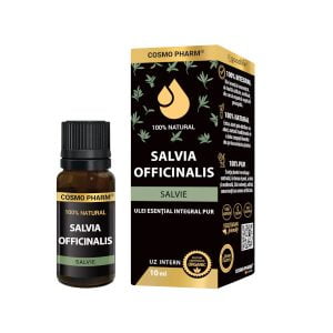 Ulei esential de SALVIE - <em>Salvia officinalis</em>
