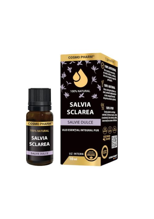 Ulei Esential de SALVIE dulce - <em>Salvia Sclarea</em>