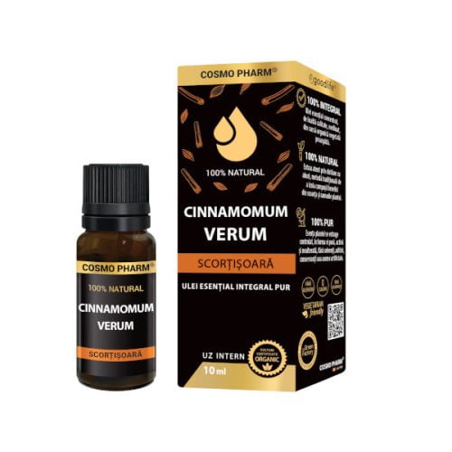 Ulei esential de SCORȚIȘOARĂ - <em>Cinnamomum verum</em>